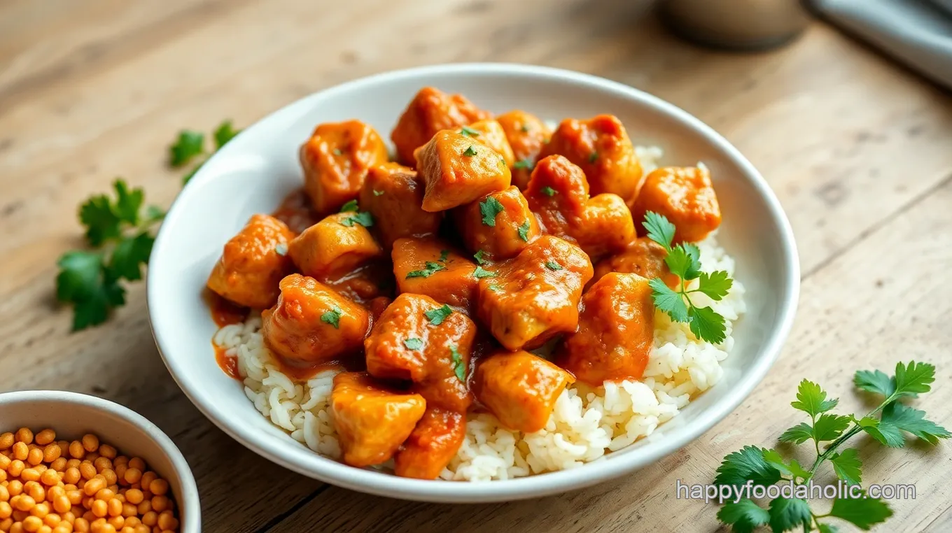 Chicken Tikka Masala with Trader Joe's Spices