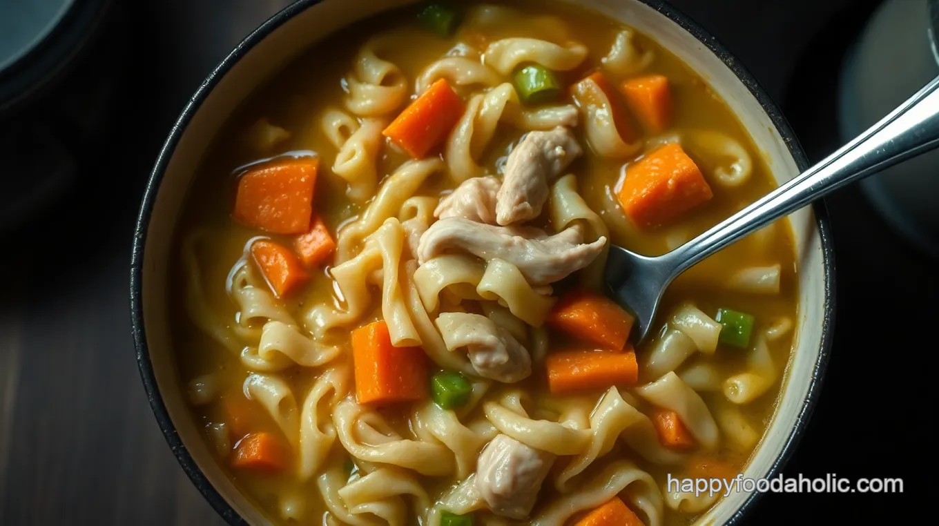 Comforting Lipton Chicken Noodle Soup