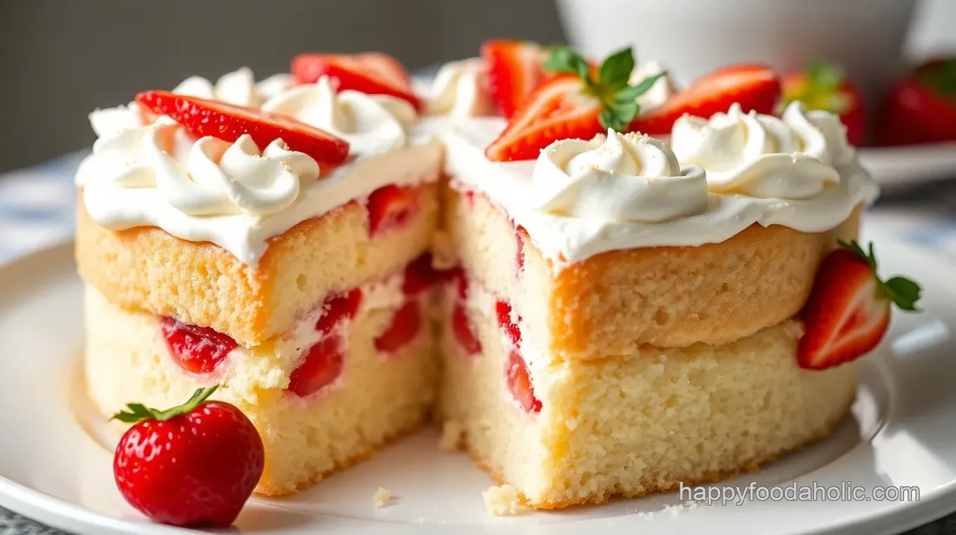 Good Humor Strawberry Shortcake Cake