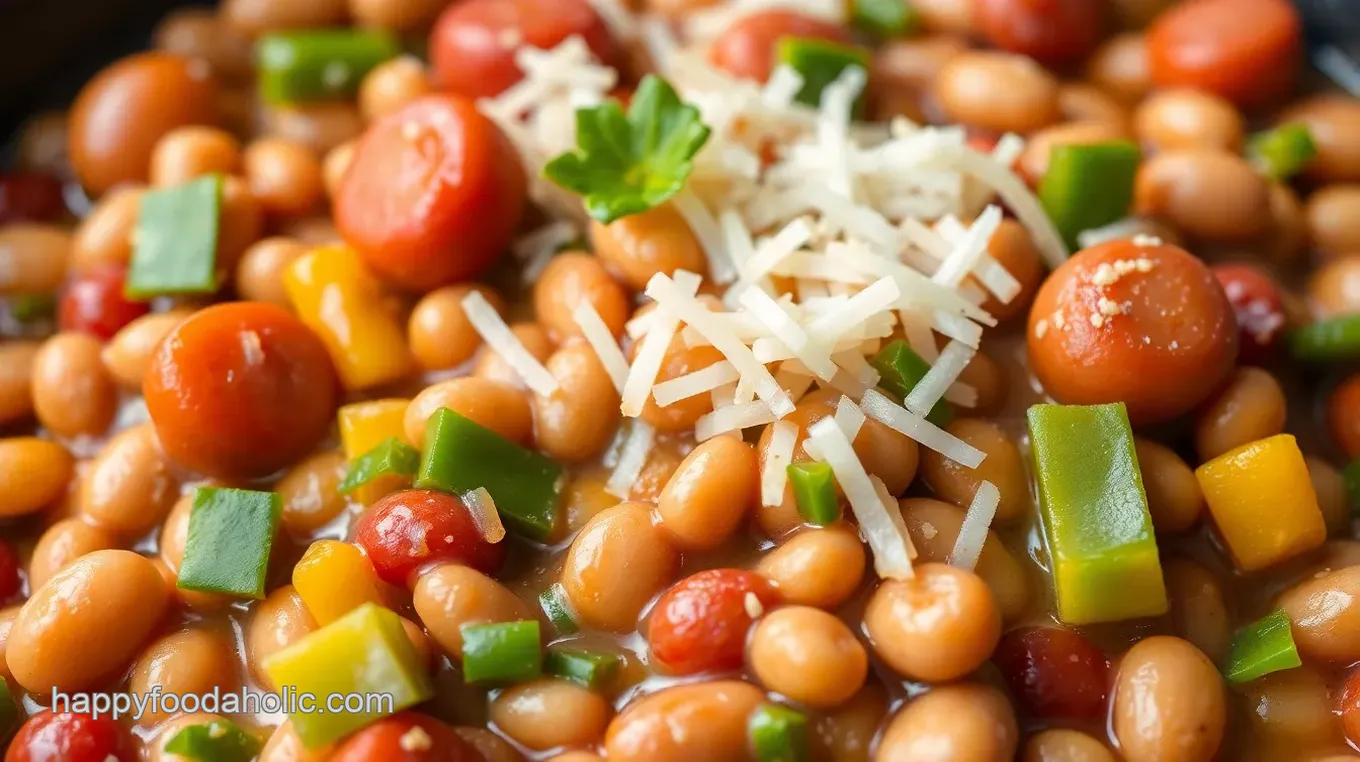 Hearty Frankfurters and Beans Skillet