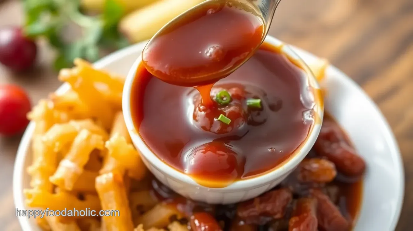 Sweet and Tangy Jelly Barbecue Sauce