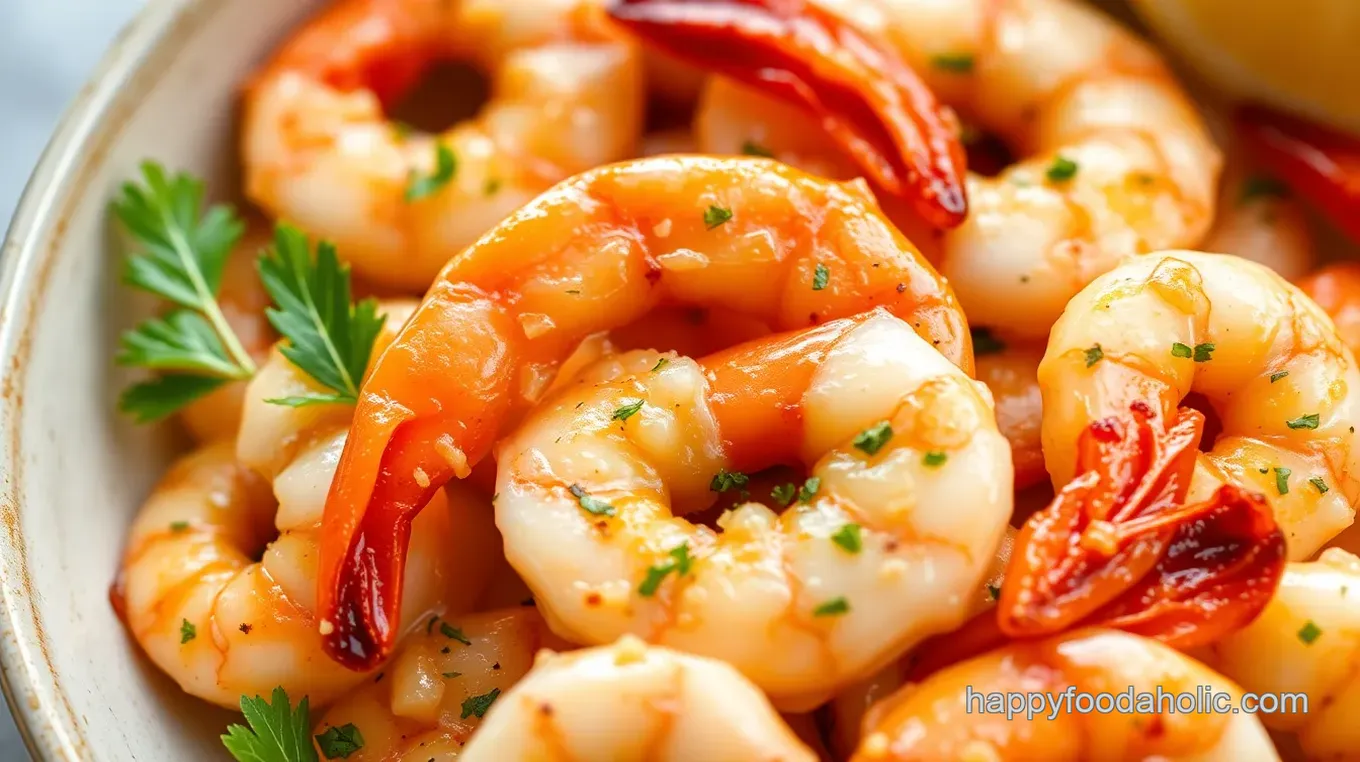 Garlic Butter U10 Wild Shrimp Scampi