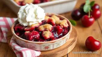 Bake Cherry Cobbler: Quick Summer Dessert