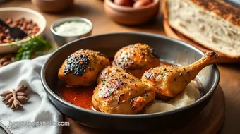 Bake Chicken with Spices in 30 Minutes