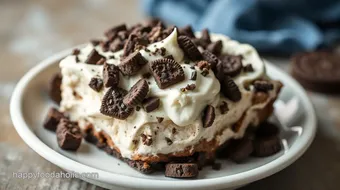 Bake Oreo Coffee Ice Cream Mud Pie Delight