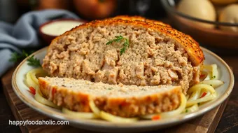 How to Make Delicious Chicken Cordon Bleu Meatloaf: Easy Comfort Food recipe card