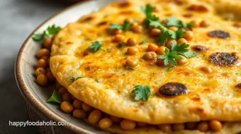 Cook Roti with Lentils - Quick & Tasty