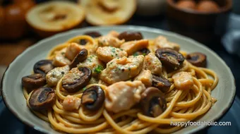 How to Make Amazing Fettuccine Chicken Marsala: A Cozy Recipe! recipe card