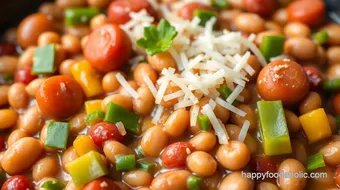 Frankfurters and Beans: Easy One-Skillet Comfort Food Recipe! recipe card