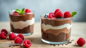 Layered Chocolate Mousse Dessert in 30 Minutes