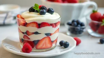 Layered Vanilla Berry Delight in 30 Minutes