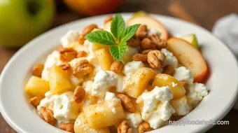 Mix Cottage Cheese & Apples for a Quick Snack