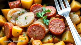 Quick Kielbasa and Potatoes Skillet Meal