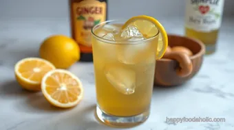 Shake Spiced Rum with Zesty Lemon Bliss