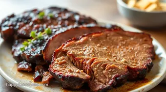 Smoke Brisket Plate for Epic Flavor