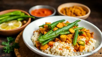 Stir-Fried Okra Masala - Flavorful Punjabi Delight