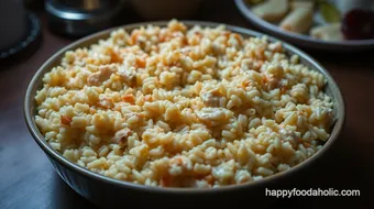 How to Make My Grandma's Ultimate Chicken and Rice A Roni Casserole recipe card