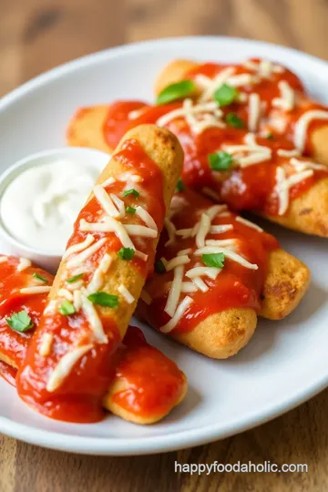 Delicious Pizza Fingers presentation