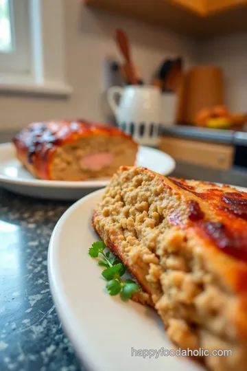 Cheesy Chicken Cordon Bleu Meatloaf steps