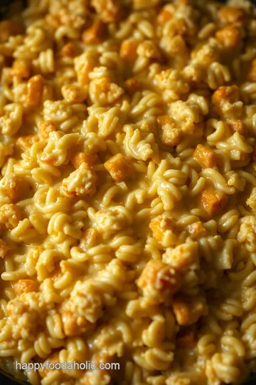 Cheesy Rice-A-Roni Chicken Casserole presentation