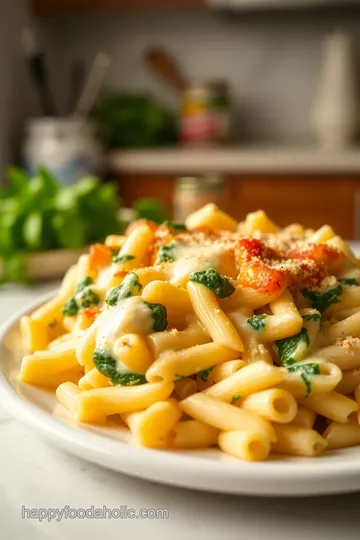 Creamy Bertolli Alfredo Pasta Bake steps