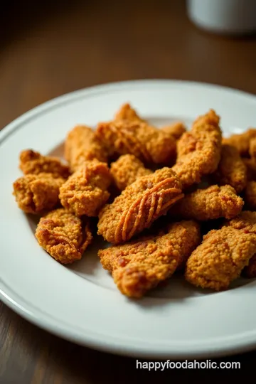 Crispy Air Fryer Tyson Chicken Strips presentation