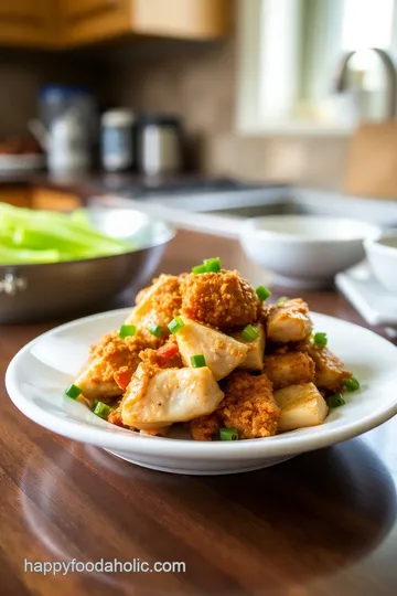 Crispy Tai Chien Chicken with Tamarind Glaze steps