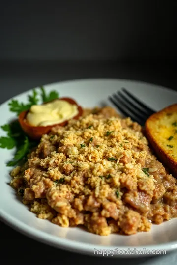 Delicious Salisbury Steak Recipe with Ground Chicken presentation