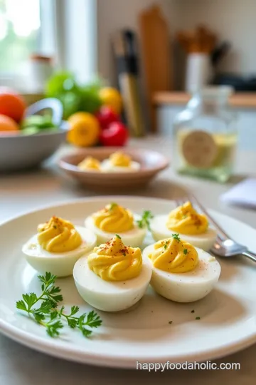 Deviled Speckled Sussex Chicken Eggs steps