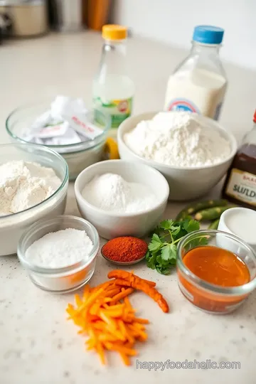 Flip Spicy Pancakes: A Zesty Morning Delight ingredients
