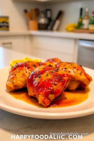 French Devil Chicken (Poulet diable) steps