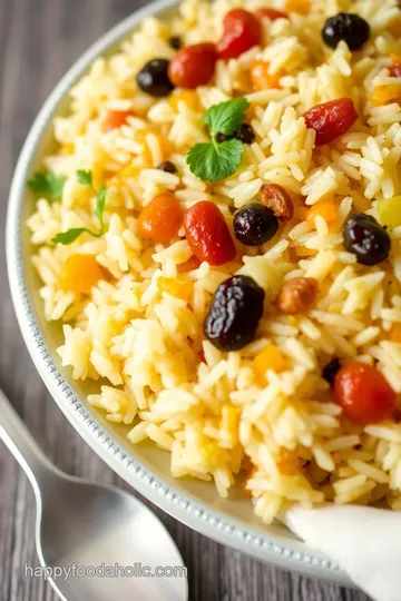 Azerbaijani Plov (Rice Pilaf) presentation