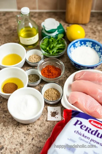 Perfectly Seasoned Perdue Chicken Tenderloins ingredients