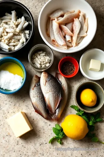 Sautéed Shad Roe with Lemon-Butter Sauce ingredients