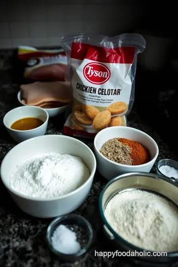 Savory Southern-Style Tyson Chicken Fried Steak ingredients