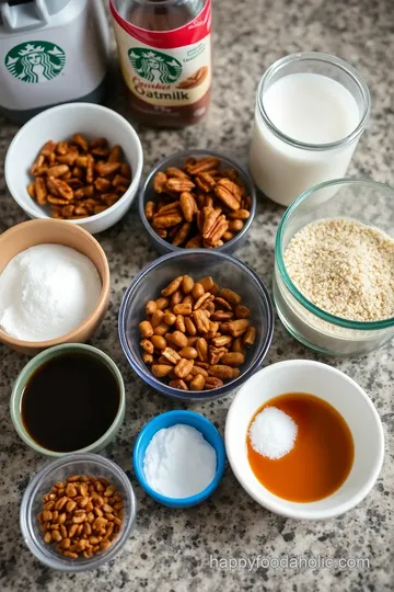 Starbucks Pecan Crunch Oatmilk Latte ingredients