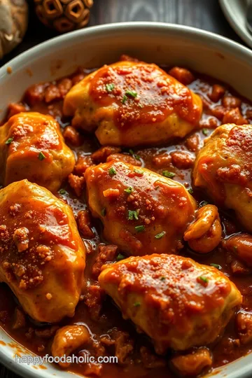 Texas Roadhouse Smothered Chicken Recipe presentation