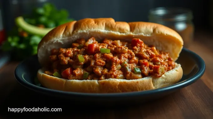 Cajun Chicken Sloppy Joes