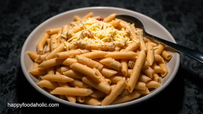 Creamy Crack Chicken Penne